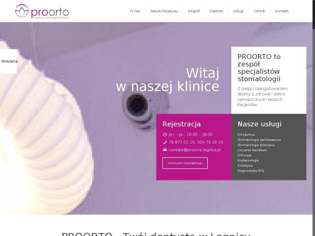 PROORTO Ortodoncja i Stomatologia Estetyczna