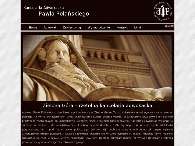 Adwokat Paweł Polański