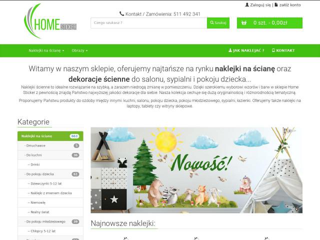 HOME STICKER - NAKLEJKI DEKORACYJNE