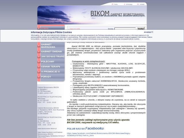 Gabinet Biorezonansu BIKOM