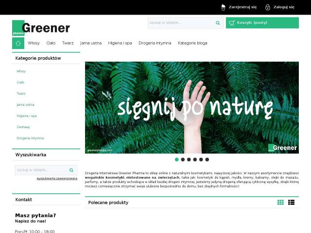 Greener Pharma Arkadiusz Stachowicz