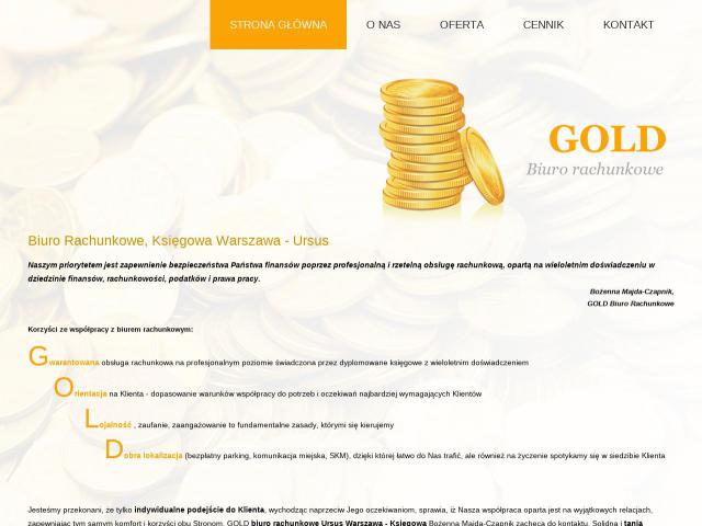 Gold Biuro Rachunkowe Bożenna Majda-Czapnik