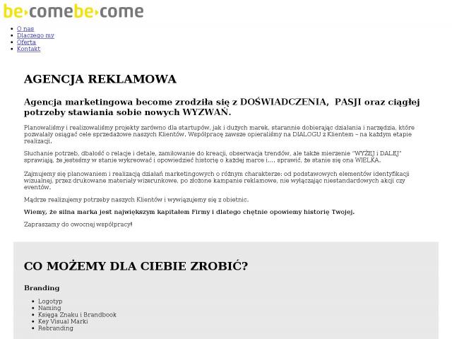Agencja Marketingowa BeCome