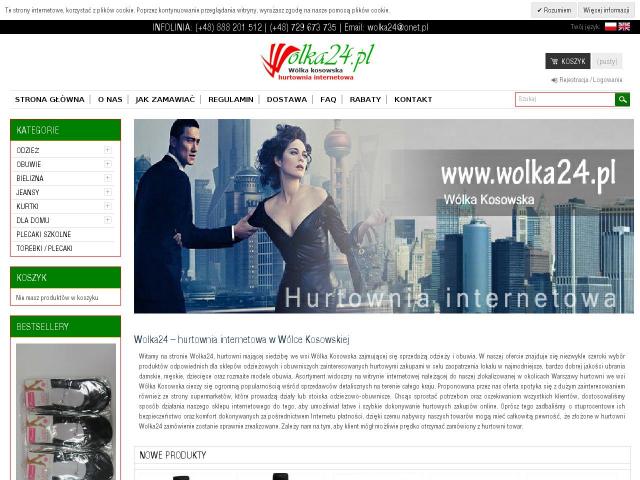 Wolka24.com - odzieżowa hurtownia internetowa